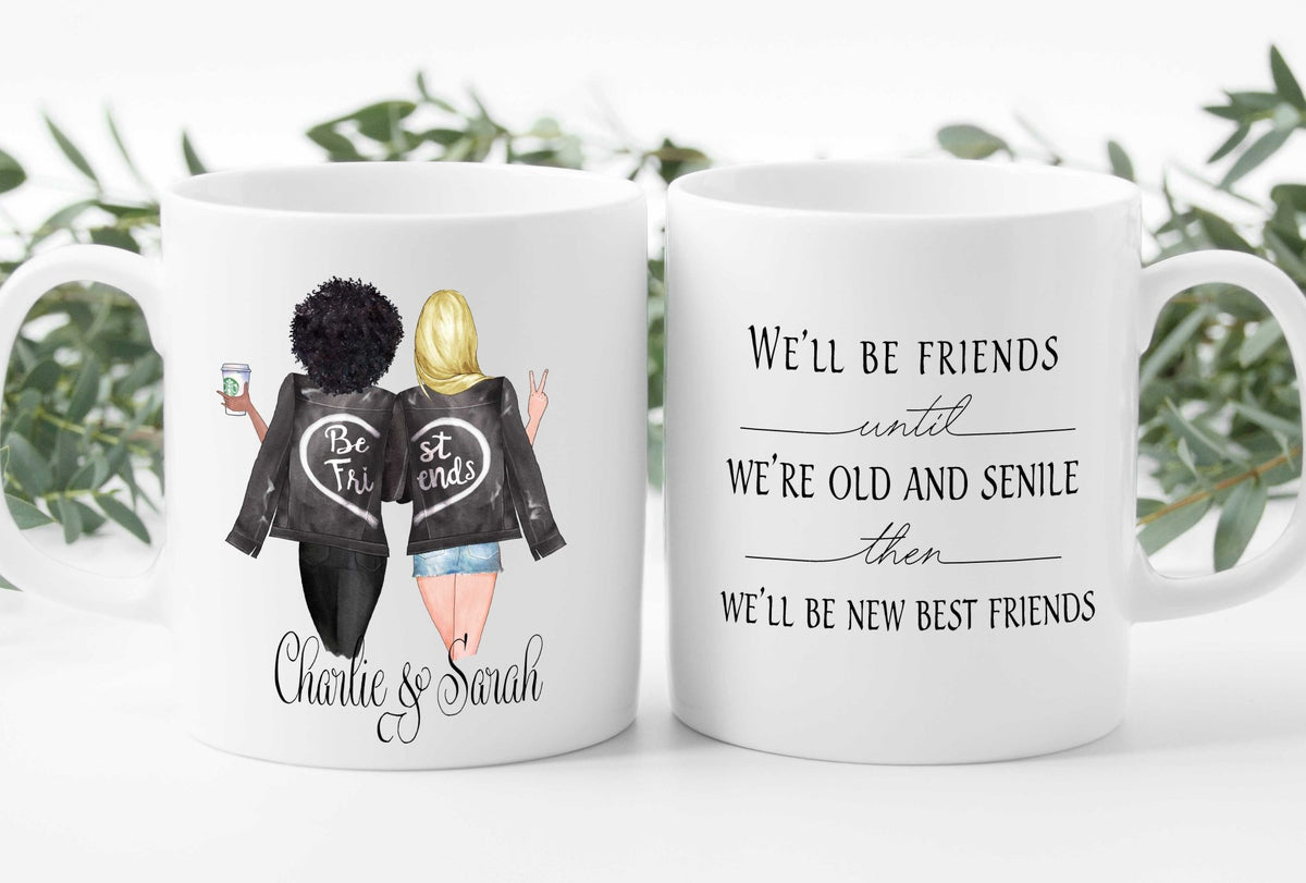 Personalised Best Friends Mug - Lia Laine UK