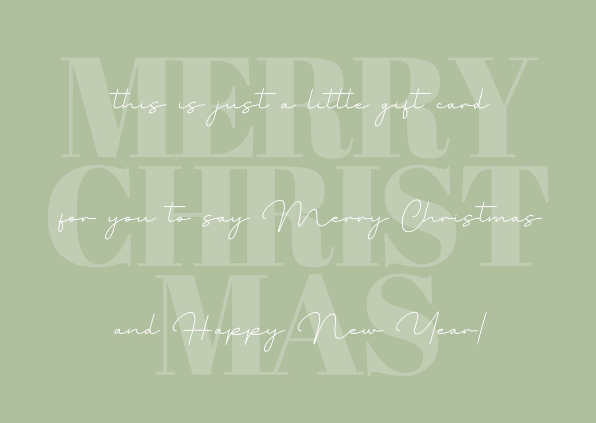 Lia Laine Christmas e-Gift Card - Lia Laine UK