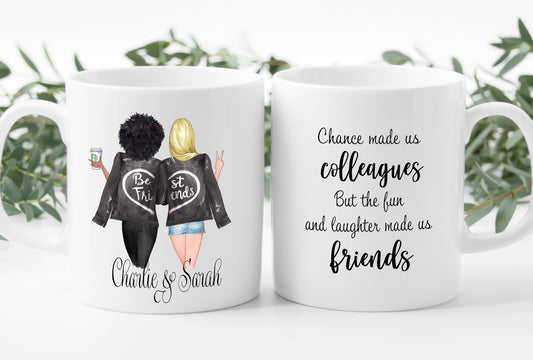 Personalised Work Friends Mug - Lia Laine UK